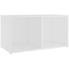 Image de vidaXL Armoire TV blanche 72x35x36,5 cm Bois composite
