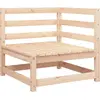 Image de vidaXL Ensemble salon de jardin 2 pièces avec coussins pin massif