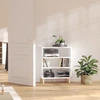 Image de vidaXL Sideboard Blanc 57x35x70 cm Bois composite
