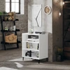Image de vidaXL Sideboard Blanc 57x35x70 cm Bois composite
