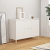 Image de vidaXL Sideboard Blanc 103,5x35x70 cm Bois composite