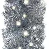 Image de vidaXL Guirlande de Noël avec LED 10 m argenté