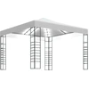 Image de vidaXL Tente de jardin avec guirlande lumineuse LED 3x3 m Blanc