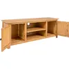 Image de vidaXL Armoire TV 110x35x44 cm chêne massif