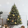 Image de vidaXL 61 pcs. boules de Noël avec pointe d'arbre de Noël 150 LEDs