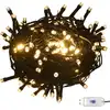 Image de vidaXL 120 pcs. boules de Noël avec pointe d'arbre de Noël 300 LEDs