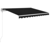 Image de vidaXL Store automatique rétractable 300x250 cm Anthracite