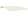 Image de vidaXL Store automatique avec LED & capteur de vent 400x350 cm Crème