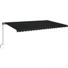 Image de vidaXL Store manuel rétractable 500x350 cm Anthracite