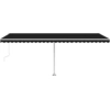 Image de VidaXL Canopy freestanding automatic 600x300 cm anthracite-coloured