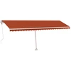 Image de VidaXL Canopy freestanding automatic 600x300 cm orange et marron