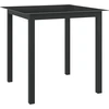 Image de vidaXL 5-tlg. Garten-Essgruppe Aluminium Anthrazit