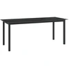 Image de vidaXL Salon de jardin 9 pièces aluminium anthracite