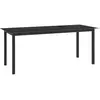 Image de vidaXL Salon de jardin 9 pièces aluminium anthracite