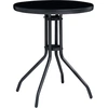 Image de vidaXL Ensemble Bistro 3 pièces noir et anthracite