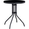 Image de vidaXL Ensemble Bistro 3 pièces noir et anthracite