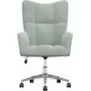 Image de Fauteuil "Hambach" en velours (100% polyester), acier gris clair. Dimensions (L/H/P) 61x102x69 cm