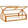 Image de vidaXL Serre brune 114x80x50 cm bois de sapin