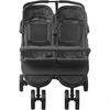 Image de vidaXL Poussette double anthracite acier