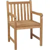 Image de vidaXL Chaises de jardin 6 pcs. avec coussins taupe bois massif teck