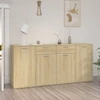 Image de vidaXL Sideboard chêne Sonoma 160x36x75 cm bois composite