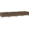 Image de vidaXL Hochbeet 160x40x23 cm Polypropylen
