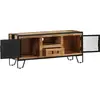 Image de vidaXL Armoire TV 110x31x46 cm Bois de manguier rugueux