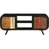 Image de vidaXL Armoire TV 110x30x45 cm Vieux bois massif