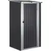 Image de vidaXL Abri de jardin anthracite 118,5x97x209,5 cm Acier galvanisé