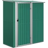 Image de VidaXL Abri de jardin 180.5x97x209.5 cm acier galvanisé vert