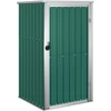 Image de vidaXL Abri de jardin vert 88x89x161 cm Acier galvanisé