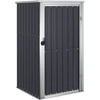 Image de vidaXL Abri de jardin anthracite 88x89x161 cm Acier galvanisé