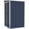 Image de vidaXL Abri de jardin anthracite 118x100x178 cm Acier galvanisé