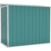 Image de vidaXL Abri de jardin vert 118x194x178 cm Acier galvanisé