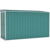 Image de vidaXL Abri de jardin vert 118x288x178 cm Acier galvanisé