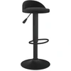 Image de vidaXL Tabouret de bar noir velours