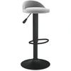 Image de vidaXL Tabouret de bar en velours gris clair