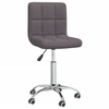 Image de Chaise de bureau pivotante, Taupe, recouverte de tissu Lumarko !