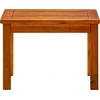 Image de vidaXL Table basse de jardin 50x35x36 cm bois massif acacia