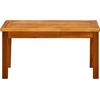 Image de vidaXL Garten-Couchtisch 70x40x36 cm Massivholz Akazie