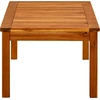 Image de vidaXL Table basse de jardin 90x50x36 cm en bois massif d'acacia