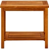 Image de vidaXL Table basse 50x35x45 cm en bois massif d'acacia