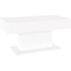 Image de vidaXL Table basse blanche 96x50x45 cm Bois composite