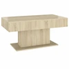 Image de vidaXL Table basse en chêne Sonoma 96x50x45 cm Bois composite