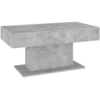Image de vidaXL Table basse gris béton 96x50x45 cm Bois composite