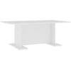 Image de vidaXL Table basse blanche 103,5x60x40 cm Bois composite