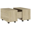 Image de vidaXL Table basse chêne Sonoma 60x60x38 cm Bois composite