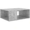 Image de vidaXL Table basse gris béton 90x67x33 cm Bois composite