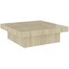 Image de vidaXL Table basse en chêne Sonoma 90x90x28 cm Bois composite