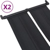 Image de vidaXL Panneau solaire chauffage piscine 2 pcs 80x310 cm